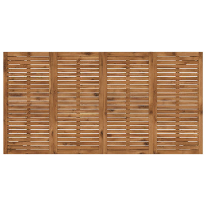 Tuinbar Tafel Naturel 196 x 100 x 105 cm Massief Acaciahout