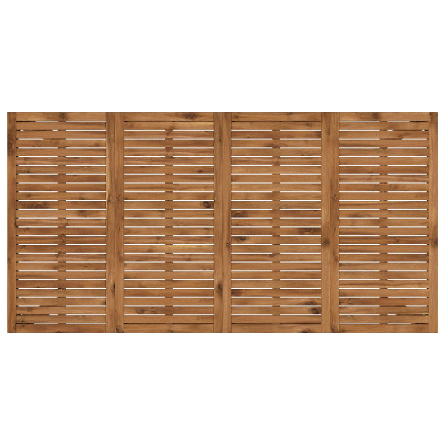 Tuinbar Tafel Naturel 196 x 100 x 105 cm Massief Acaciahout