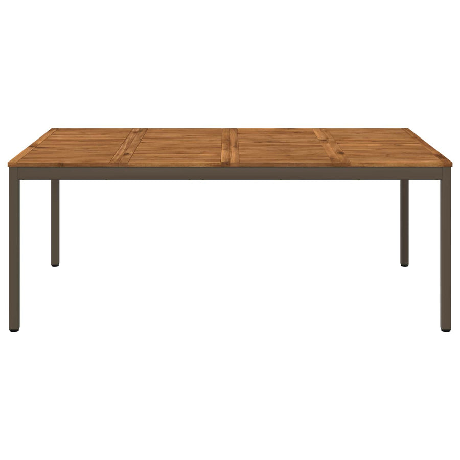 Tuindiner tafel Natuurlijk en Koffie 196 x 100,5 x 75 cm