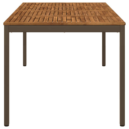 Tuindiner tafel Natuurlijk en Koffie 196 x 100,5 x 75 cm