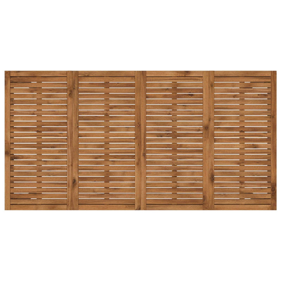 Tuindiner tafel Natuurlijk en Koffie 196 x 100,5 x 75 cm
