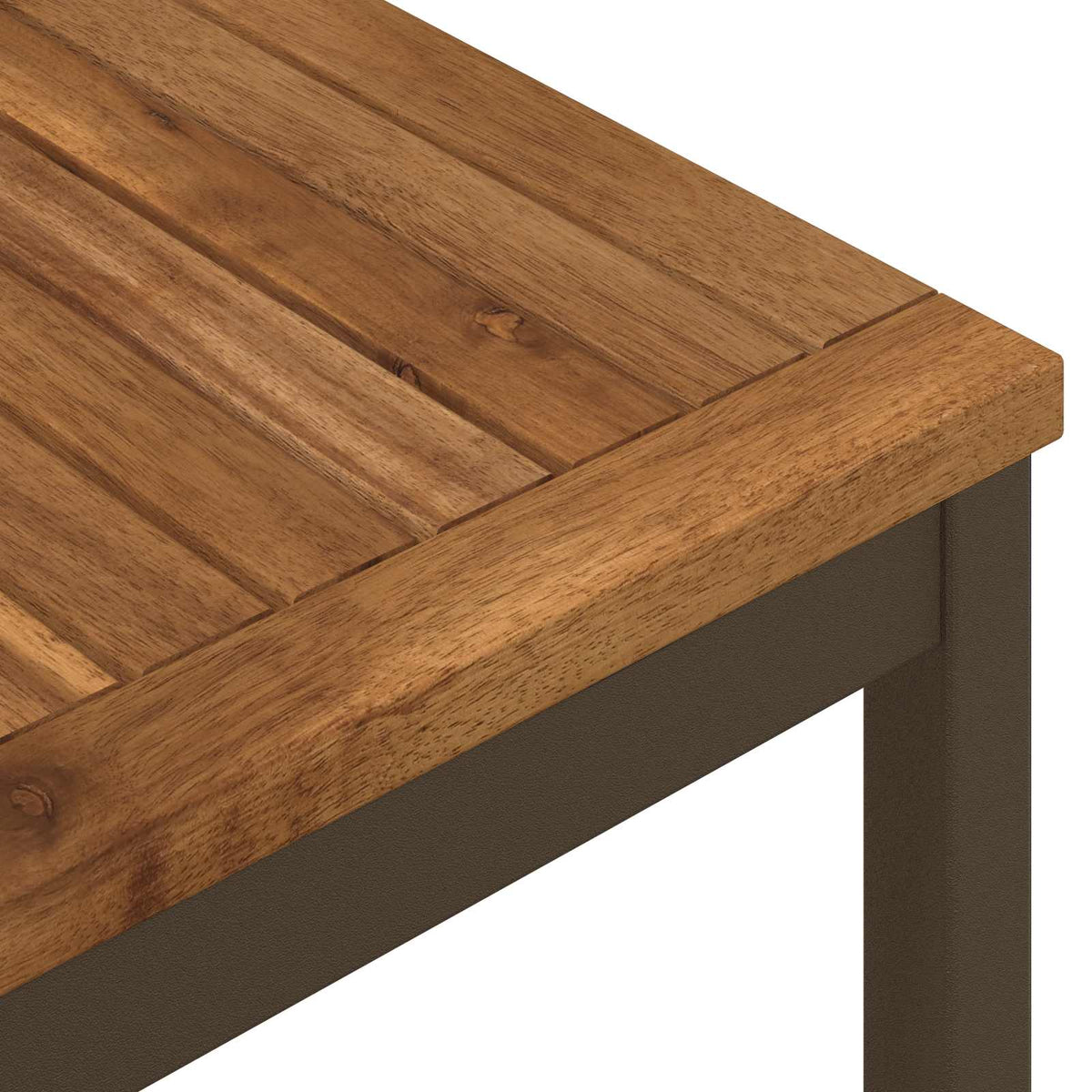 Tuinbar Tafel Natuurlijk en Koffie 196 x 100,5 x 105 cm