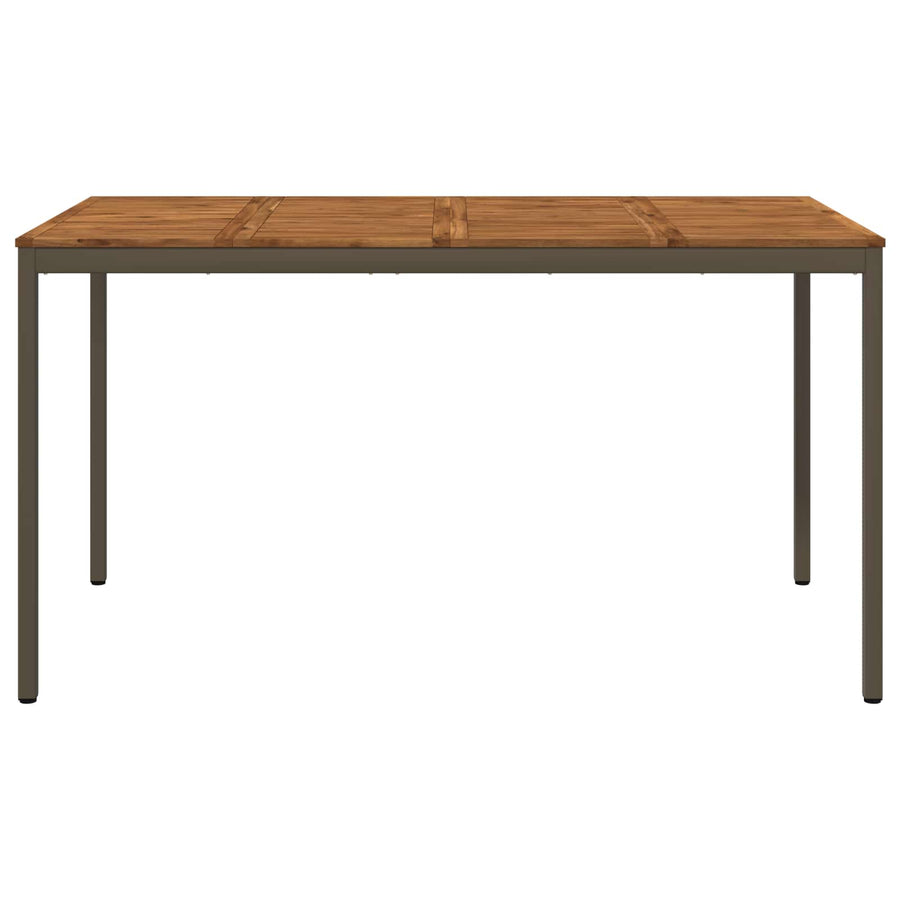 Tuinbar Tafel Natuurlijk en Koffie 196 x 100,5 x 105 cm
