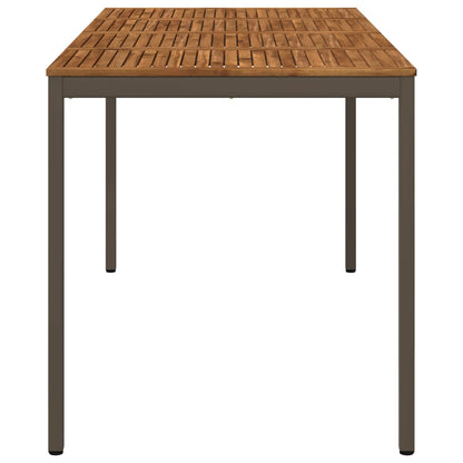 Tuinbar Tafel Natuurlijk en Koffie 196 x 100,5 x 105 cm