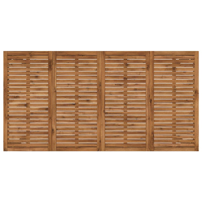 Tuinbar Tafel Natuurlijk en Koffie 196 x 100,5 x 105 cm