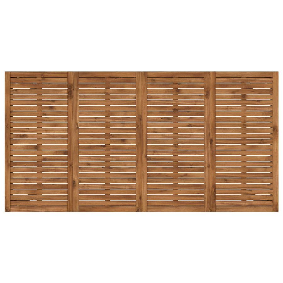 Tuinbar Tafel Natuurlijk en Koffie 196 x 100,5 x 105 cm