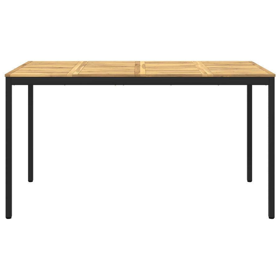 Tuinbar Tafel Wit en zwart 196 x 100,5 x 105 cm