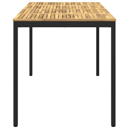 Tuinbar Tafel Wit en zwart 196 x 100,5 x 105 cm
