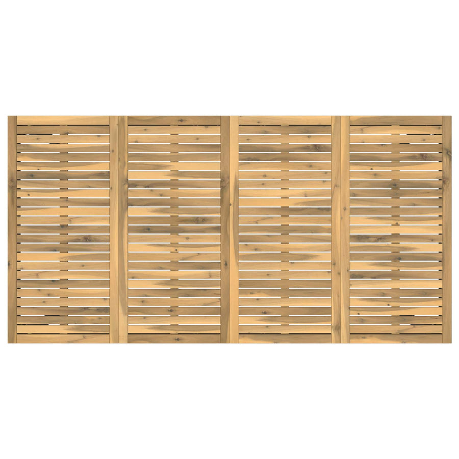 Tuinbar Tafel Wit en zwart 196 x 100,5 x 105 cm