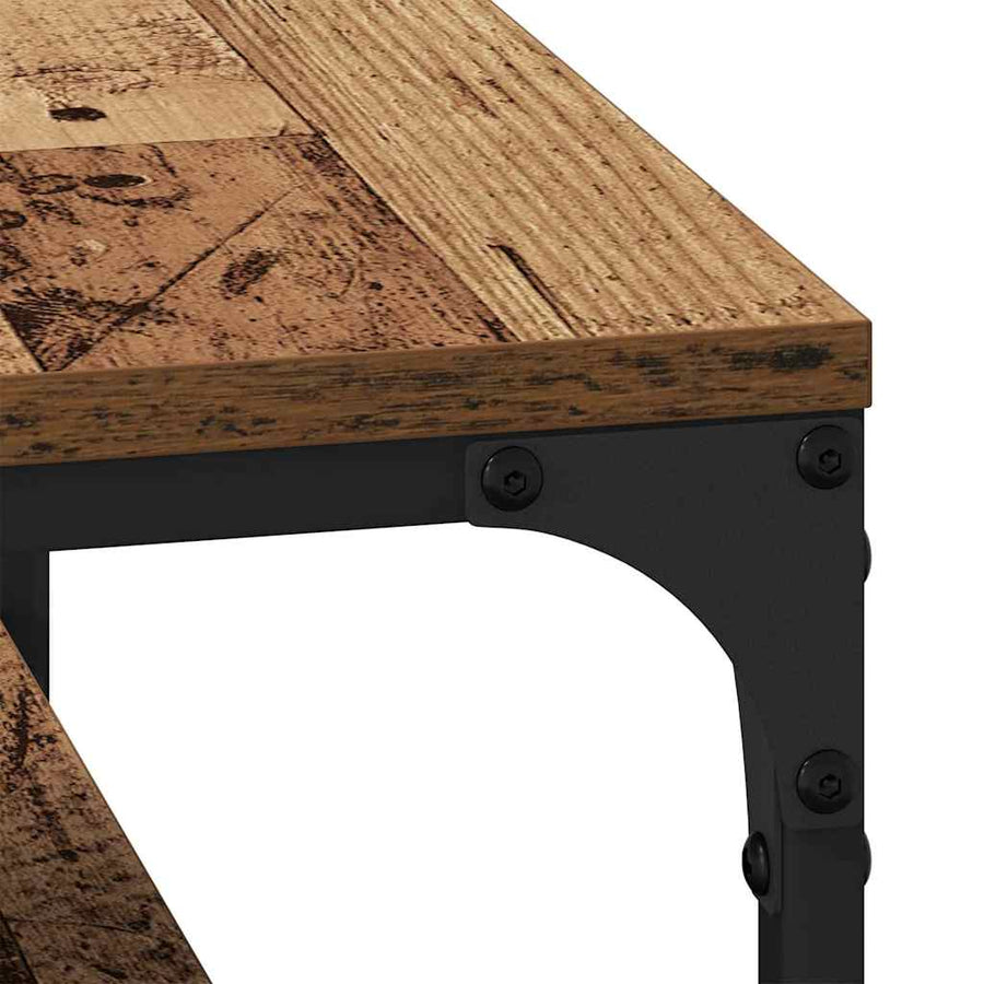 Salontafel Bewerkt Hout 80 x 50 x 40 cm Oud hout