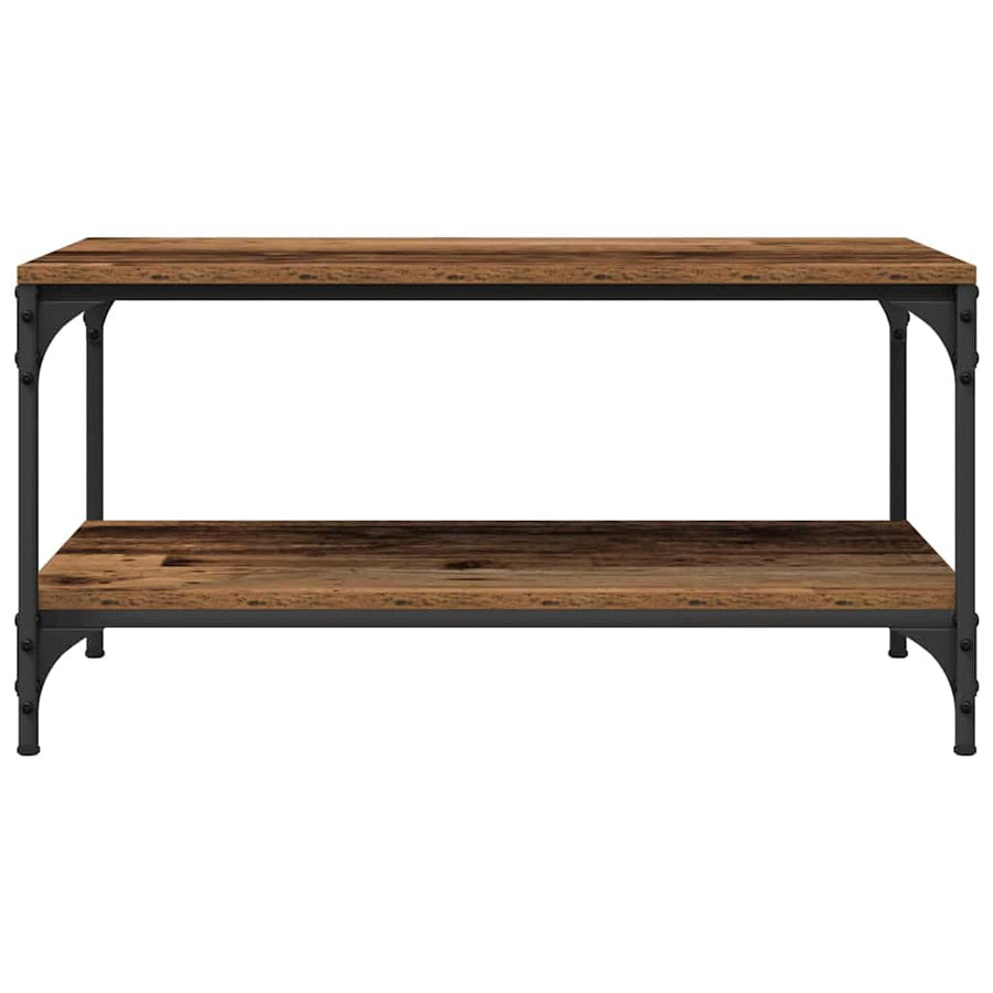 Salontafel Bewerkt Hout 80 x 50 x 40 cm Oud hout