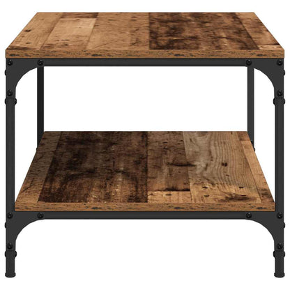 Salontafel Bewerkt Hout 80 x 50 x 40 cm Oud hout