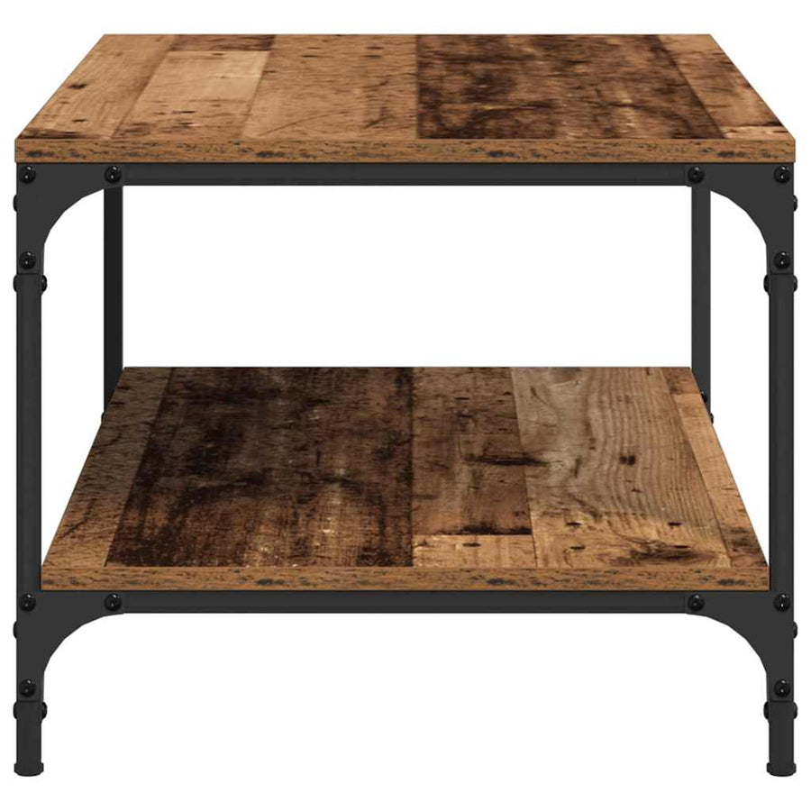 Salontafel Bewerkt Hout 80 x 50 x 40 cm Oud hout