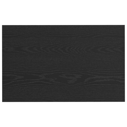 Salontafel 81 X 50 X 40 Cm Bewerkt Hout 80 x 50 x 40 cm Zwart eiken