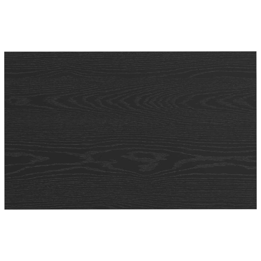 Salontafel 81 X 50 X 40 Cm Bewerkt Hout 80 x 50 x 40 cm Zwart eiken