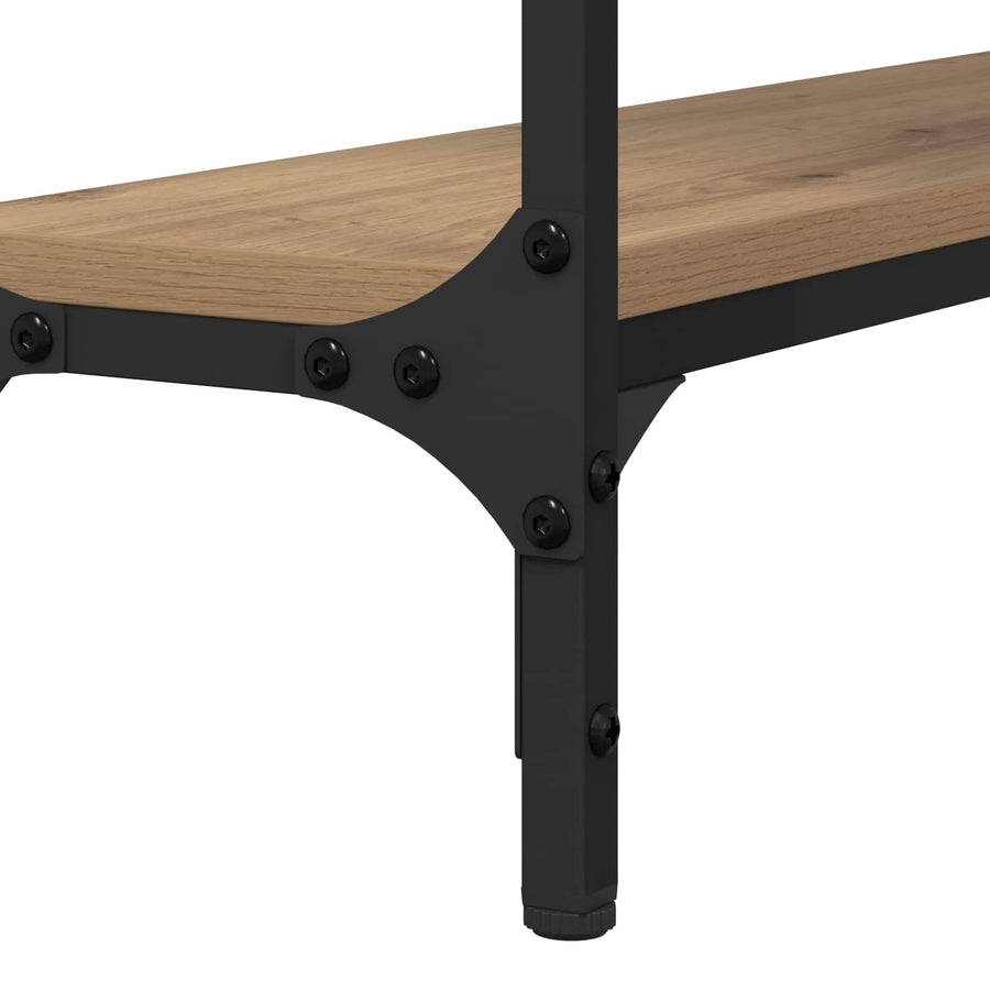 Wandtafel Artisan Eiken 100 x 22,5 x 75 cm Bewerkt hout