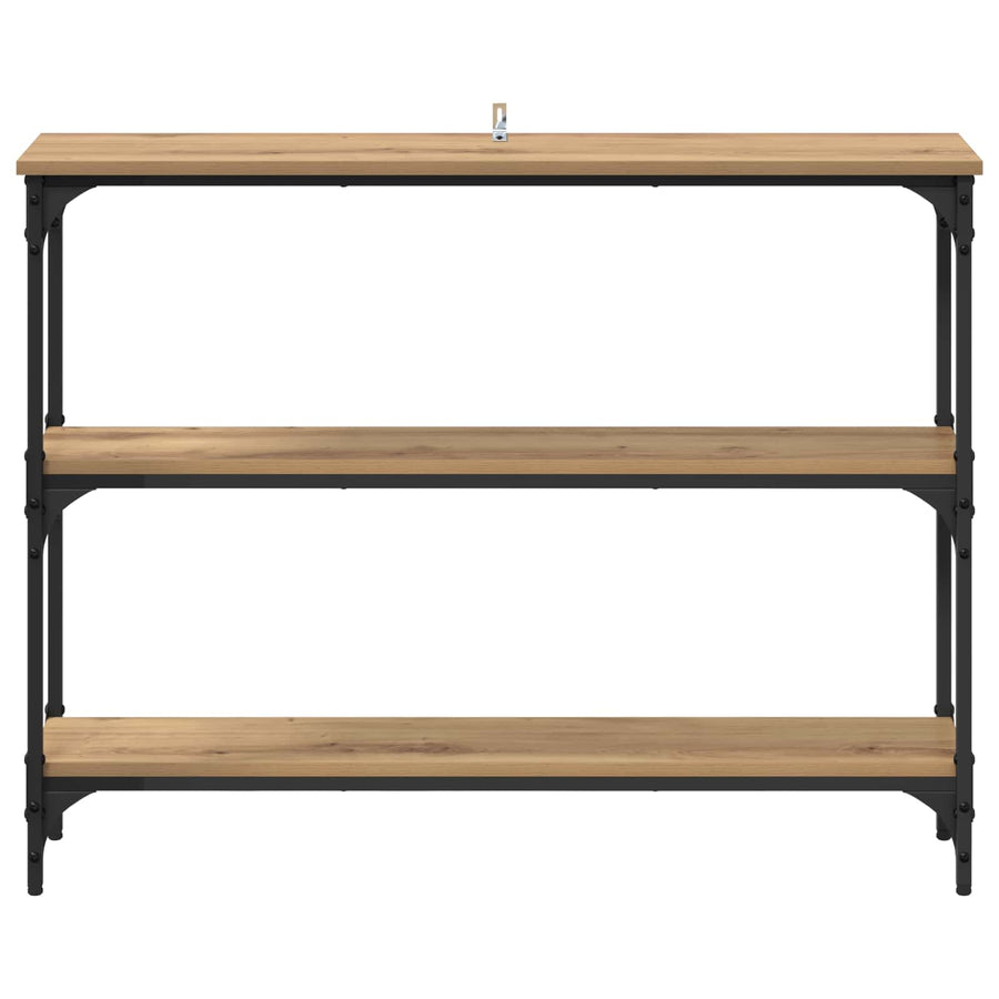 Wandtafel Artisan Eiken 100 x 22,5 x 75 cm Bewerkt hout