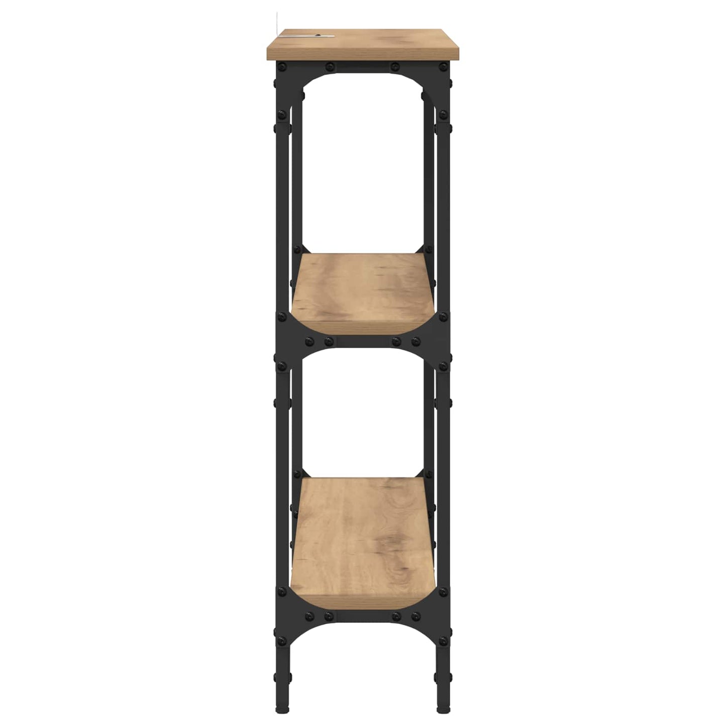 Wandtafel Artisan Eiken 100 x 22,5 x 75 cm Bewerkt hout