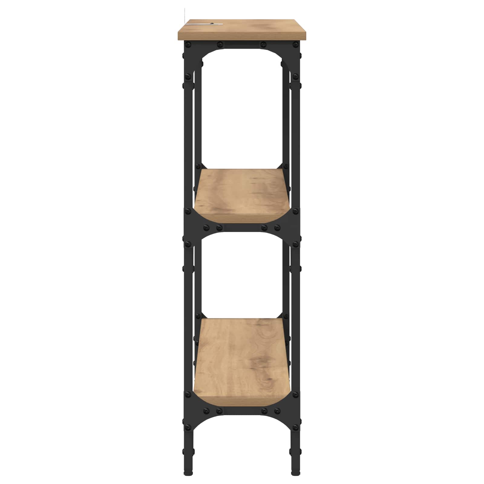 Wandtafel Artisan Eiken 100 x 22,5 x 75 cm Bewerkt hout