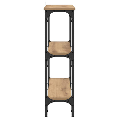 Wandtafel Artisan Eiken 100 x 22,5 x 75 cm Bewerkt hout