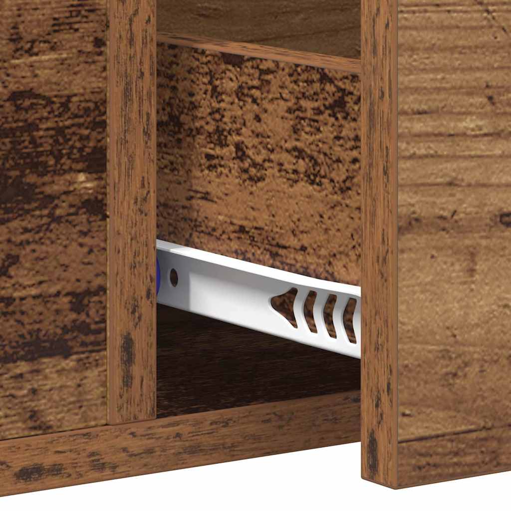 Wandtafel Other Oud hout 100 x 34.5 x 75 cm Bewerkt hout