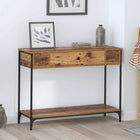 Console table Anders Old wood 100 x 34.5 x 75 cm Processed wood
