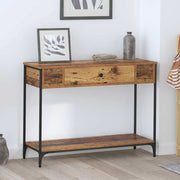 Wandtafel 100x34.5x75 cm bewerkt hout