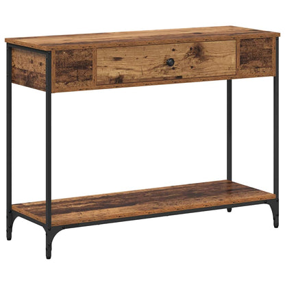 Wandtafel Other Oud hout 100 x 34.5 x 75 cm Bewerkt hout