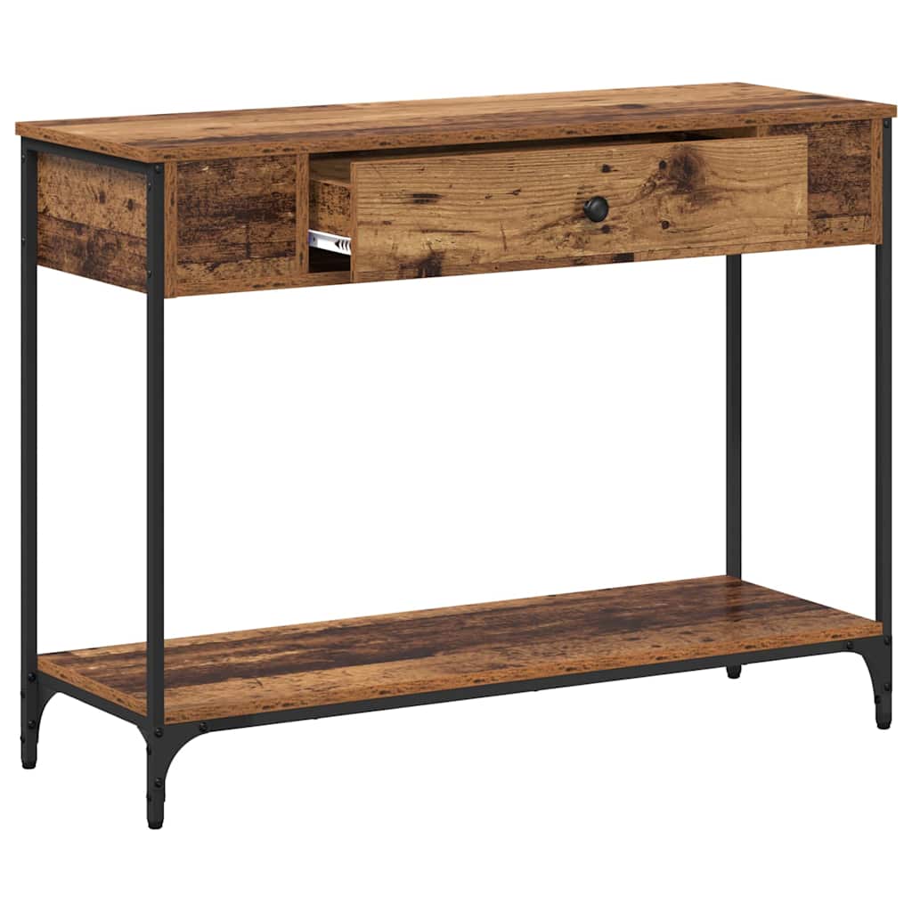Wandtafel Other Oud hout 100 x 34.5 x 75 cm Bewerkt hout