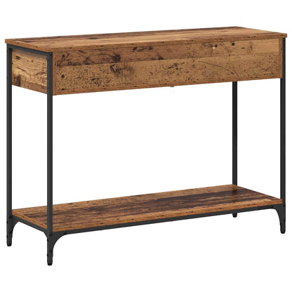 Wandtafel Other Oud hout 100 x 34.5 x 75 cm Bewerkt hout