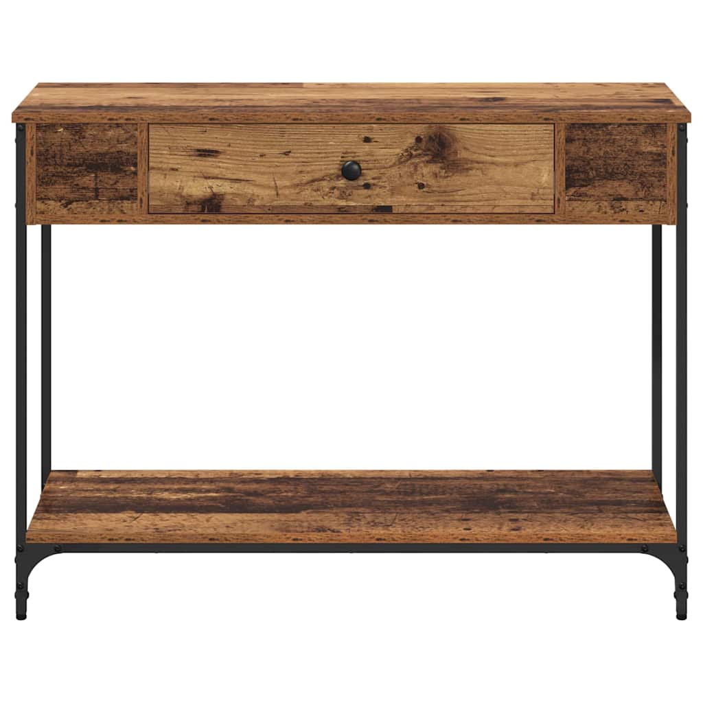 Wandtafel Other Oud hout 100 x 34.5 x 75 cm Bewerkt hout