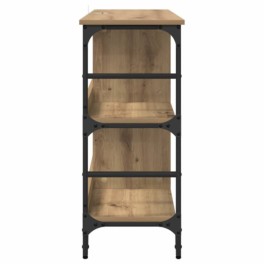 Dressoir met opslag Bruin 102 x 32 x 73.5 cm Bewerkt hout