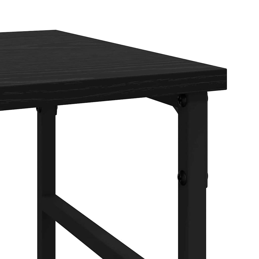 Dressoir Zwart Eiken 102 x 32 x 73,5 cm