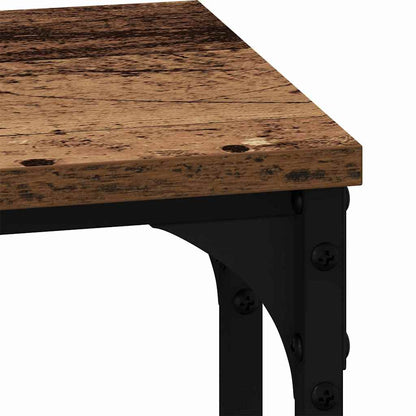 Nesting Koffietafel 3 pcs Oud hout Bewerkt hout