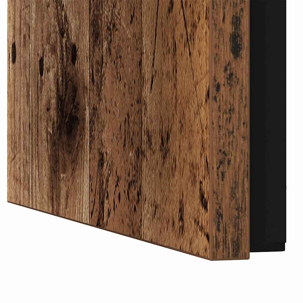 Nesting Koffietafel 3 pcs Oud hout 60 x 35 x 56 cm Bewerkt hout