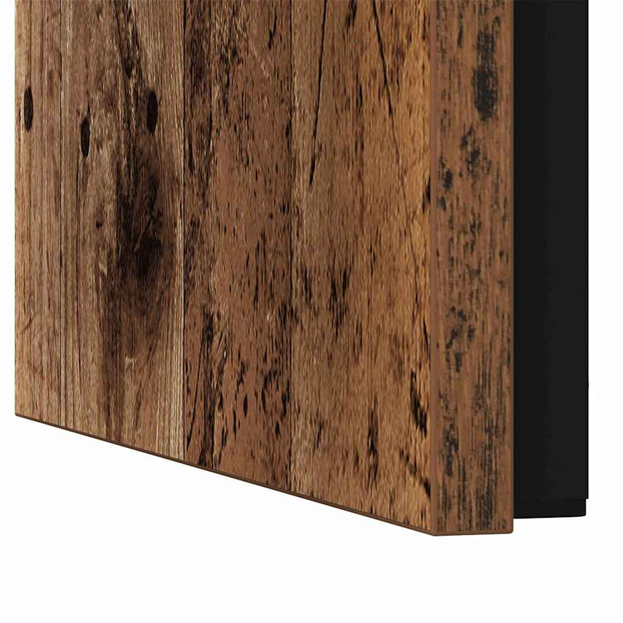 Nesting Koffietafel 3 pcs Oud hout 60 x 35 x 56 cm Bewerkt hout