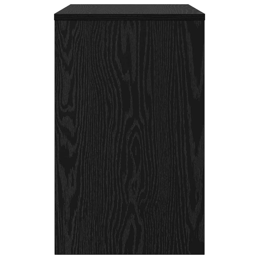 Nesting Koffietafel 3 pcs Zwart eiken 60 x 35 x 56 cm