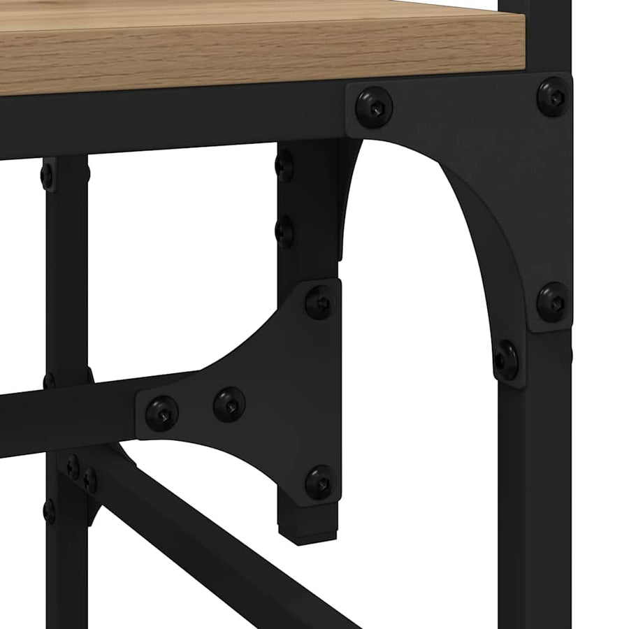 Kledingkast met lade artisanaal eikenkleurig 89 x 39 x 184.5 cm