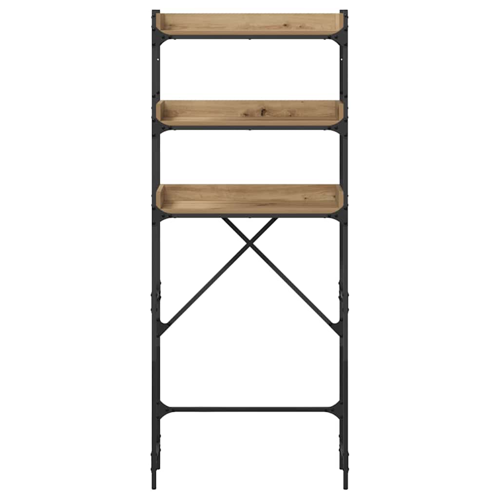 Wasmachineplank Artisan Eiken 67 x 25 x 163 cm Bewerkt hout