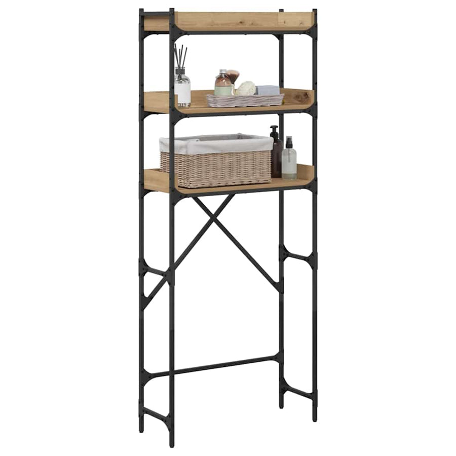 Wasmachineplank Artisan Eiken 67 x 25 x 163 cm Bewerkt hout