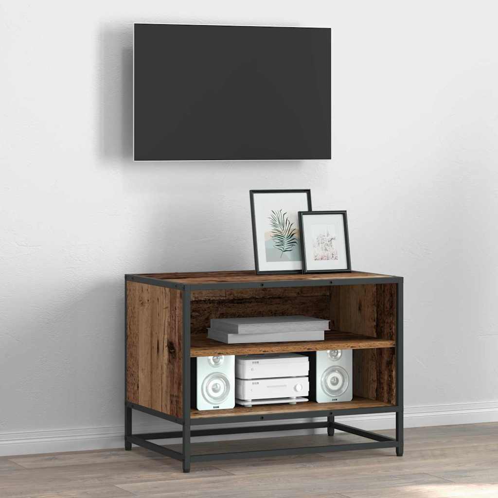 TV-kast Oud hout 61 x 40 x 46 cm Bewerkt hout
