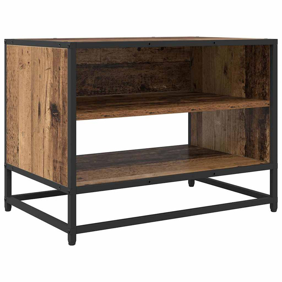 TV-kast Oud hout 61 x 40 x 46 cm Bewerkt hout