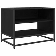 TV-kast Zwart eiken 61 x 40 x 46 cm Bewerkt hout