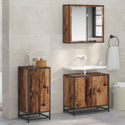 Dressoir oudhout 35,5x35x76 cm