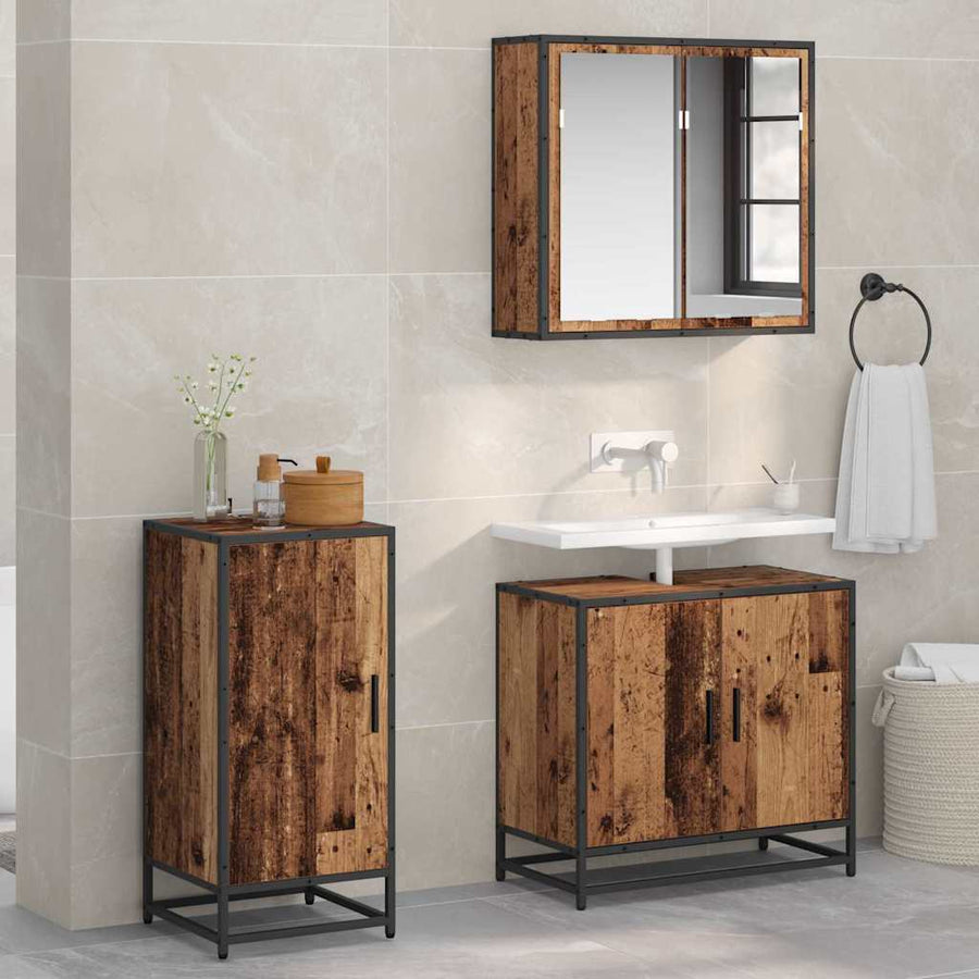 Dressoir Oudhout 35,5 x 35 x 76 cm