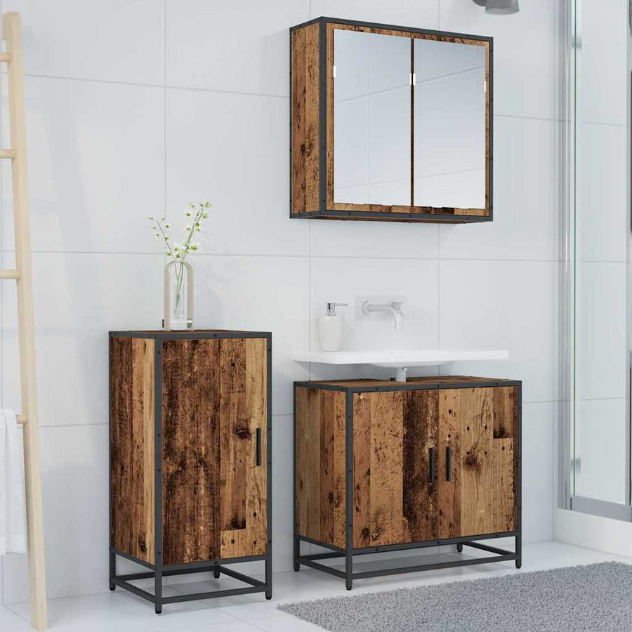Dressoir Oudhout 35,5 x 35 x 76 cm