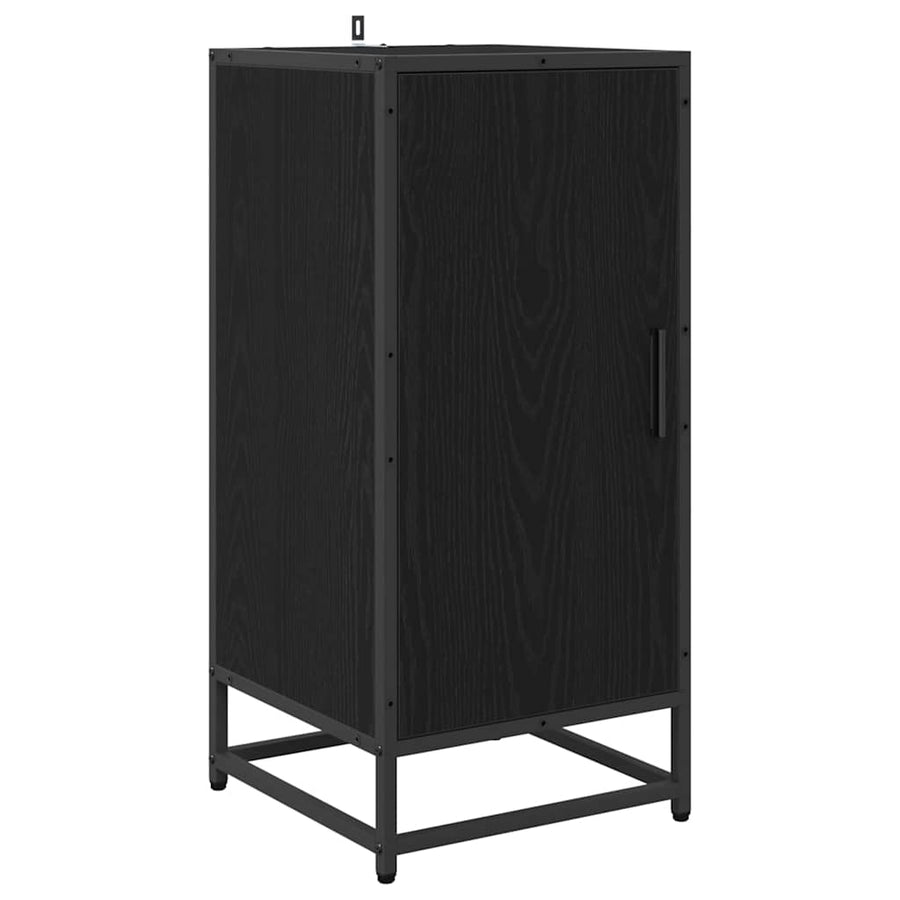 Dressoir Zwart Eiken 35,5 x 35 x 76 cm