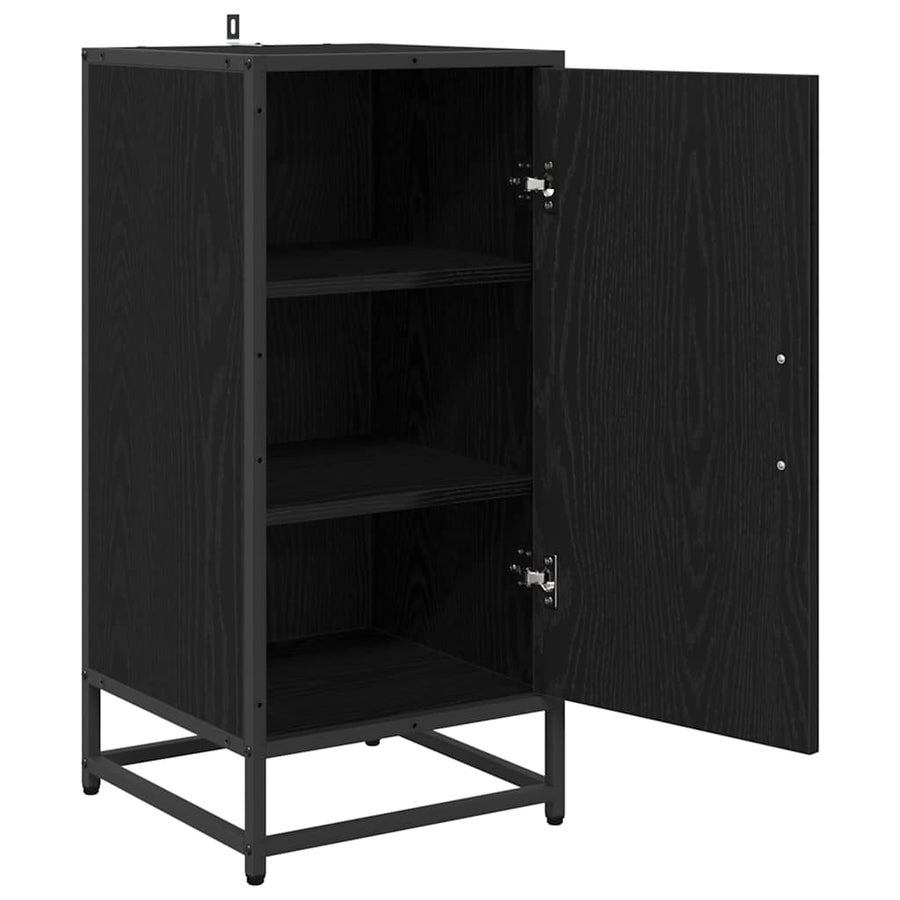 Dressoir Zwart Eiken 35,5 x 35 x 76 cm