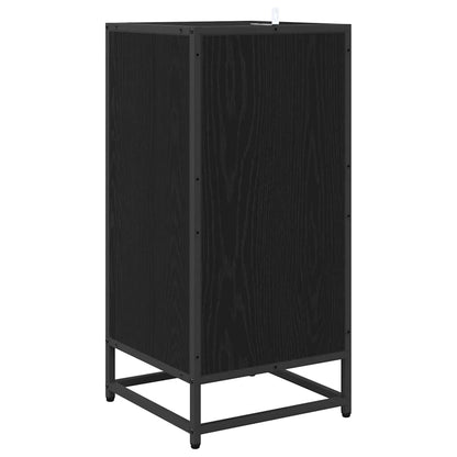 Dressoir Zwart Eiken 35,5 x 35 x 76 cm