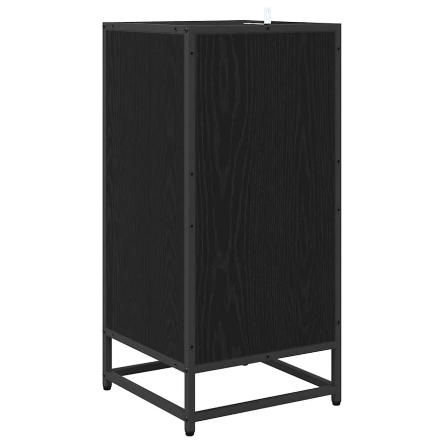 Dressoir Zwart Eiken 35,5 x 35 x 76 cm